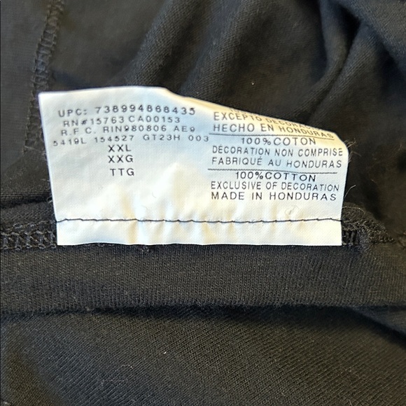 Champion Men's Black Tee with Logo - Picture 4 of 4